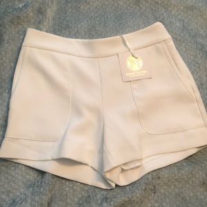 NWT Marie Oliver white shorts. Size 0